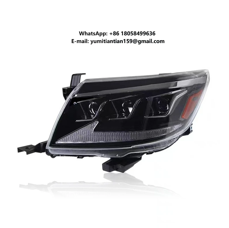 Suitable for 2012-2015 Toyota Pickup Trucks HILUX VIGO, for Converting to LED Lens Headlights High Power Led Headlight led
