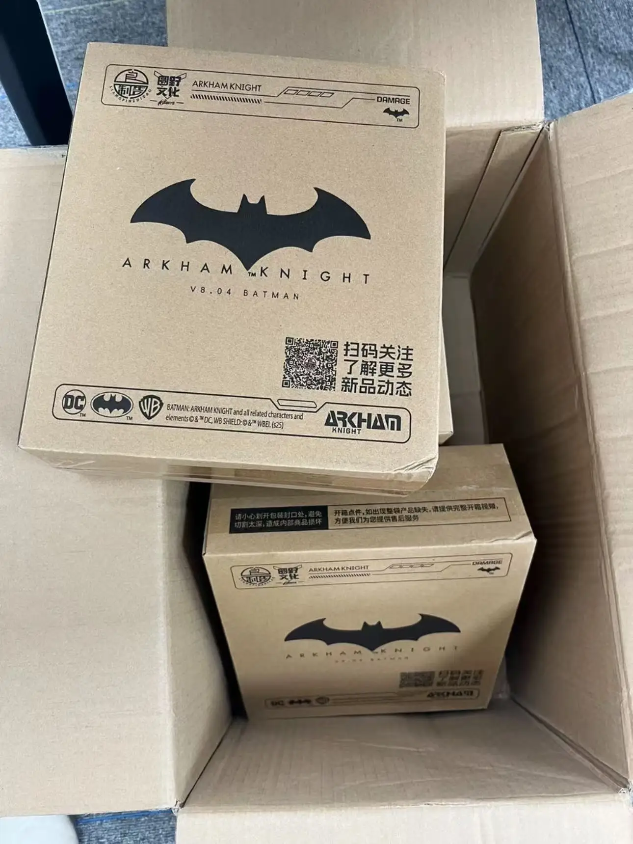 متوفر في المخزون LPZZ DC001 Yuono Culture X تصنيع جيد باتمان أرخام نايت #1