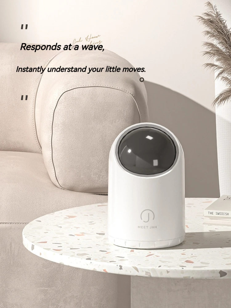 

Mini Smart Sensor Desktop Trash Can Luxury Style Ideal for Home Office Bedroom Bathroom