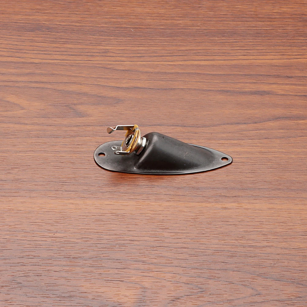

Jack Plate Boat Style Metal Electric Guitar Input Output Socket Replacement Pickup Cover Repair Tool Guitar Parts Accessories