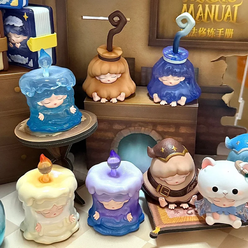 

Yumo Magic Manual Series Mini Blind Box Cute Figures Fashion Collectible Doll Desktop Ornaments Toy Birthday Surprise Gift