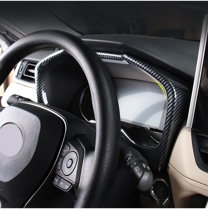 Für Toyota RAV4 XA50 2019 2020 2021 2022 2023 2024 2025 Hybrid-Auto Armaturenbrett-Display-Messgerät Tachometer-Abdeckung Zubehör – Detail 9