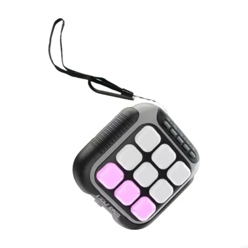 CORB Interactive Push Button Toy for Kids with Light-Up Play, Portable Handheld Activity for Trips and Shared Family Time