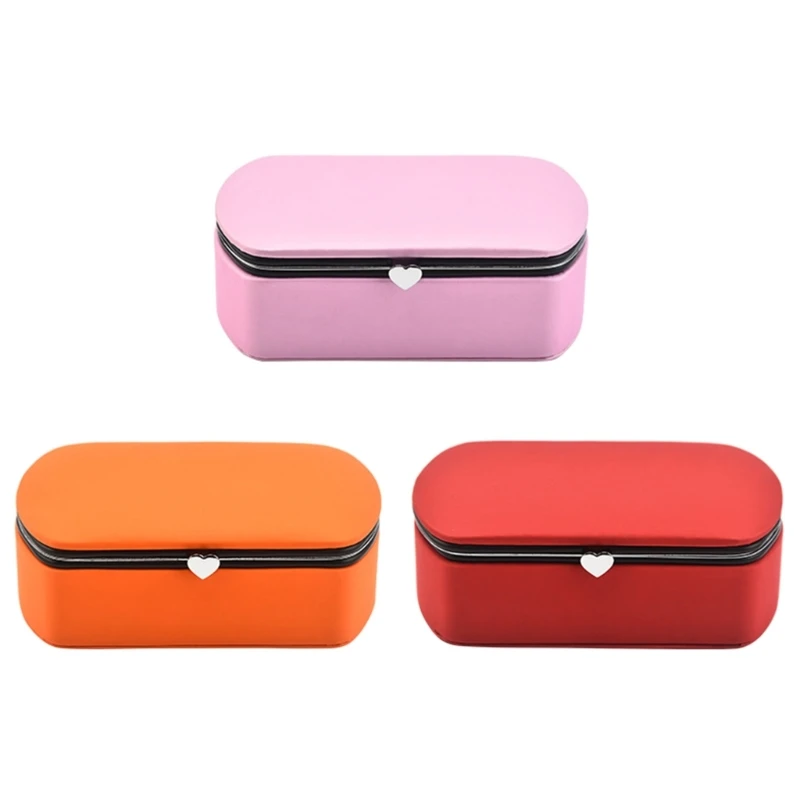 Easy to Clean Jewelry Storage Box Leather Accessory Storage