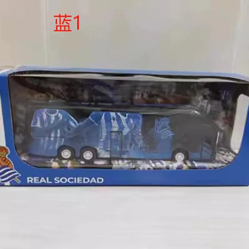 حوالي 20 سم نموذج حافلة فريق سبيكة المقتنيات الهدايا التذكارية الحلي النهائية الثابتة هدايا الكبار هواية وألعاب