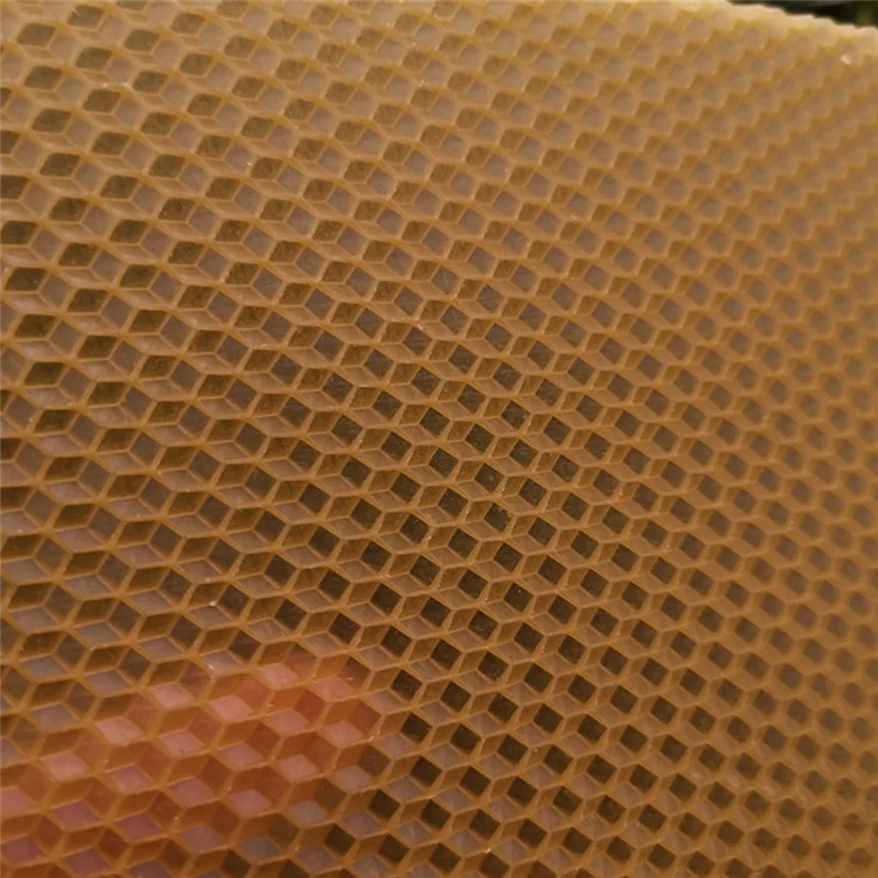 

T02C! 30 шт. листы для основы пчелиного улья, листы основы из глубокого пчелиного воска для рамок пчел, инструмент для пчеловодства 41,5X19,5 см