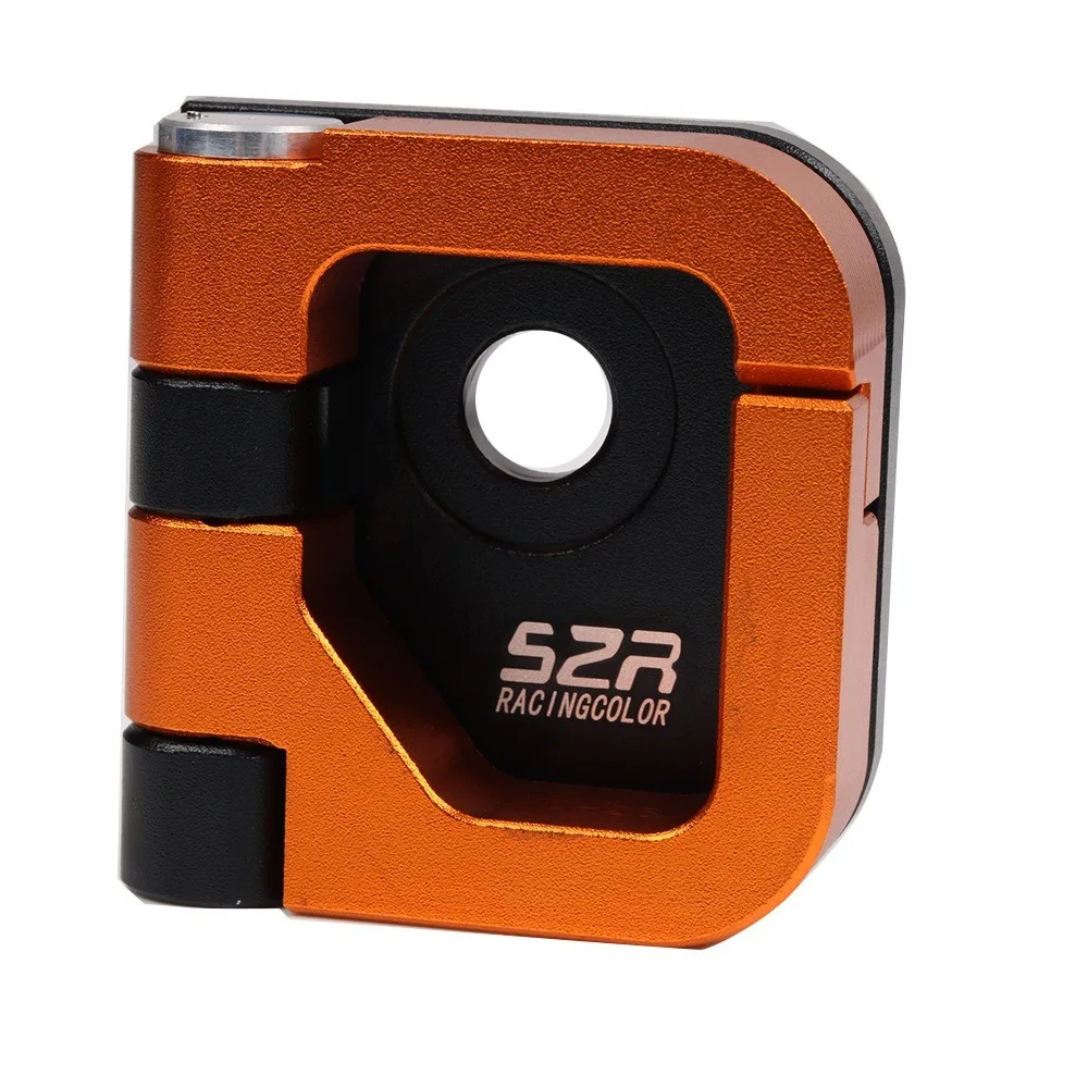 

CNC Aluminum Helmet Hook Foldable Solid Motorcycle Hook Durable Universal Hook for Suzuki/Haojue/AFR125/UCR125 ﻿