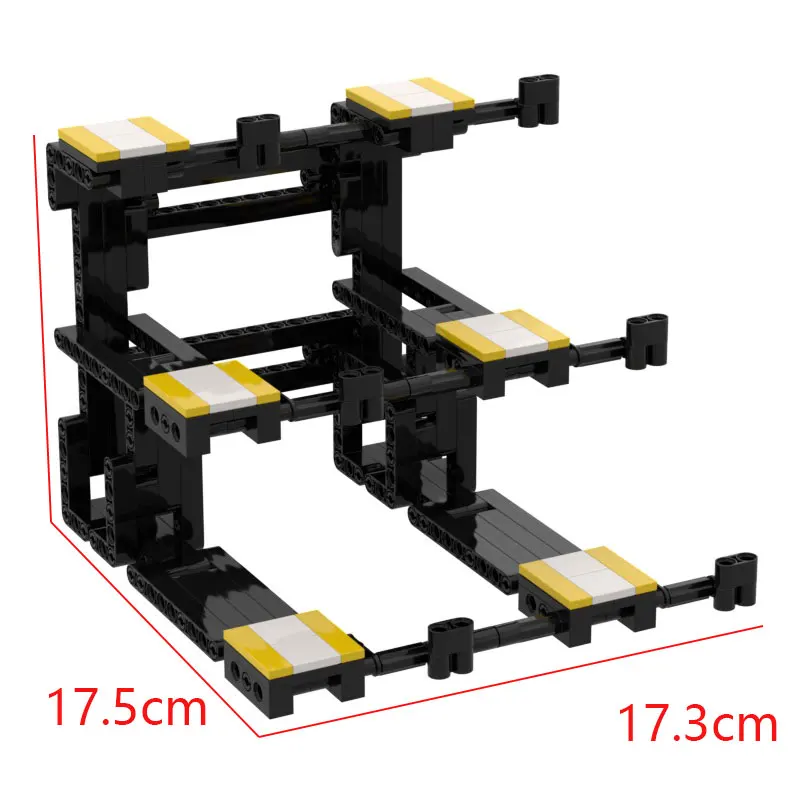 Champions Display Stand XL Kompatibel mit Supercar-Rennwagen-Bausteinen Modell DIY Garagenteile-Set + Elektronische Bauanleitung – Detail 4