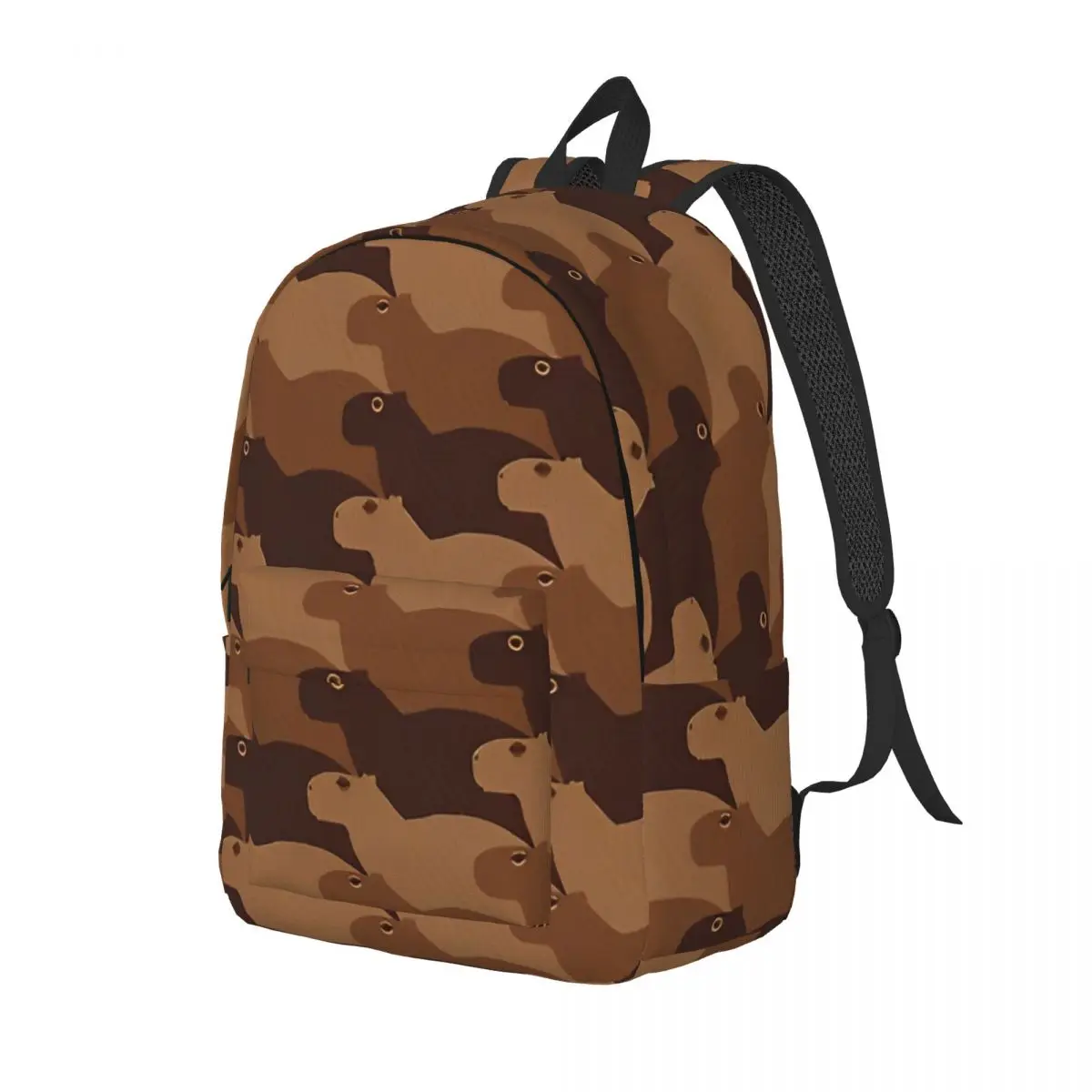 Capybara Cute for Teens Student School Bookbag Daypack Elementary High College Durable