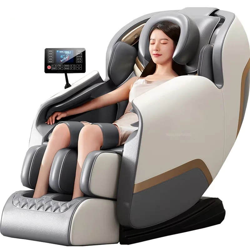

2024 Factory Direct Sale XL 5D Zero Gravity Massage Chair New Design Leather for Body for Living Room
