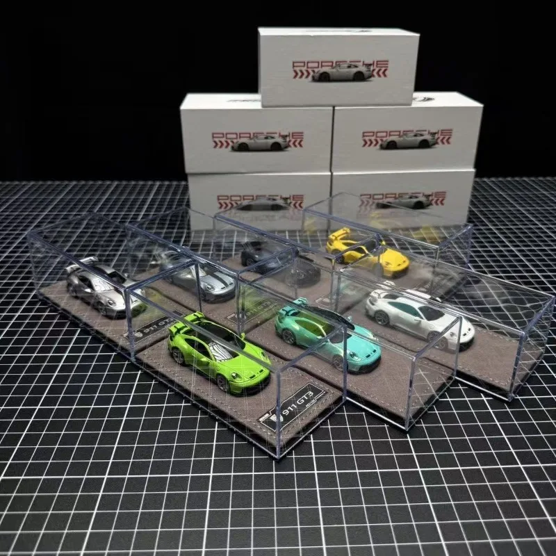 The Player 1/64 911 GT3 Resin Car Static Die-casting Car Collection Model Boy Boy Toy Gift Christmas Gift