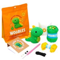 Multifunction Crochet Stuffed Animal Kit With Crochet Hooks Handmade DIY Crochet Kit Non-Finished Product Beginner Yarn Set Kit