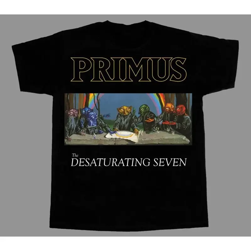 Primus The Desaturating Seven T Shirt Cotton All Sizes