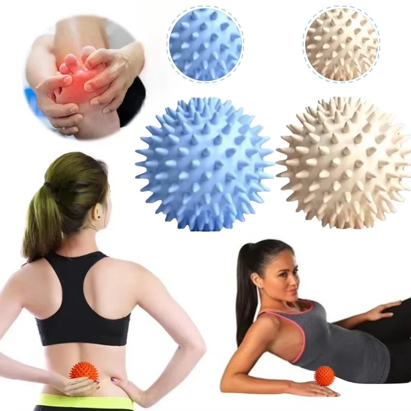 Multi-Functional Fitness Ball Portable Yoga Body Shaping Fitness Gear For Leg Neck Muscle Relaxation Comfortable Massage Roller