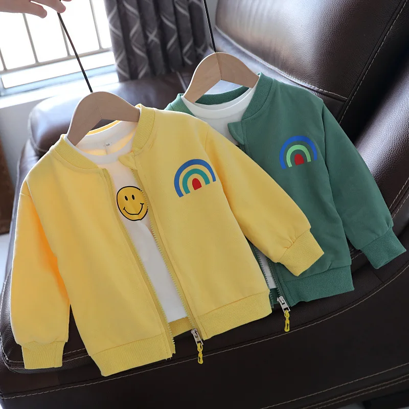 

Baby Coat Cardigan Baby Boys and Girls Spring and Autumn Coat Children's Autumn Casual Coat