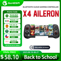 Gamesir X4 Aileron X4A XBOX Controller Portable Wireless Mobile Gaming Controller for Android PC Bluetooth Hall Effect Joysticks