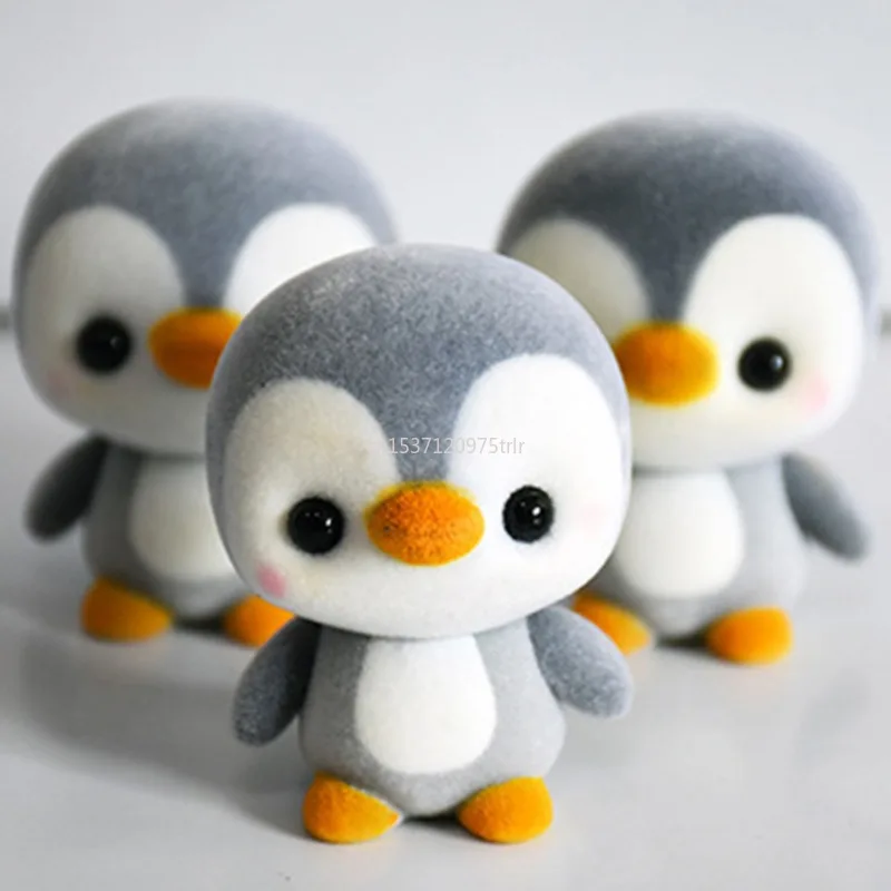 5.5CM Cute Penguin Plush Toys Stuffed Animal Doll Kawaii Penguin Room Decor for Children Baby Kids Toy Christmas Birthday Gifts