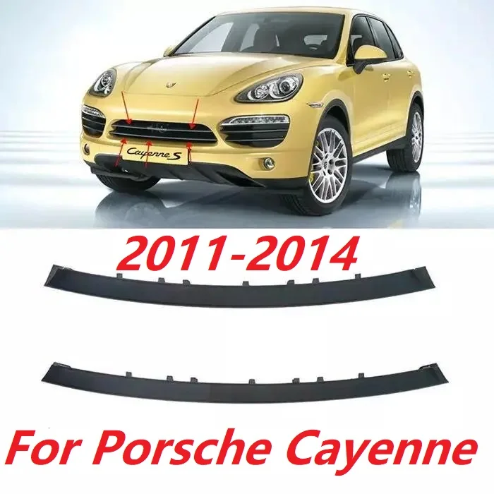 Car Accessory Fog Light Cover Lamp Frame Grille Car Accessories For Porsche Cayenne 2011-2014