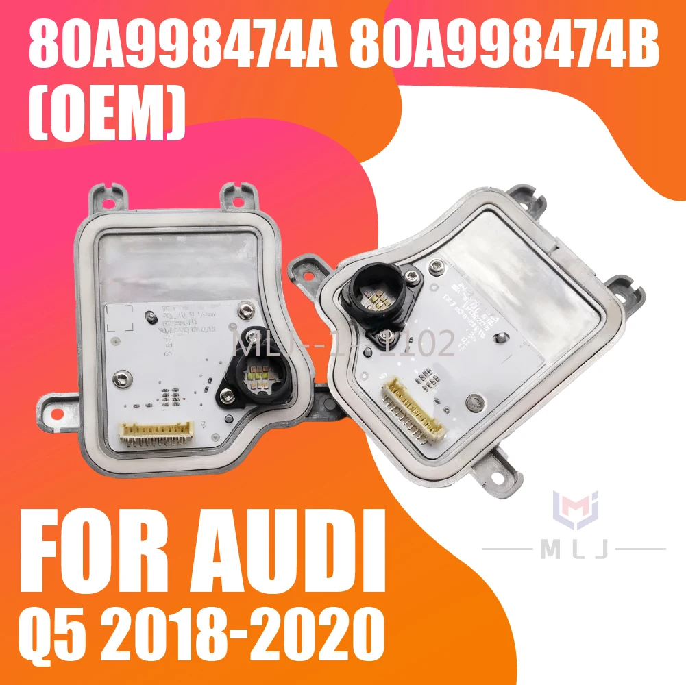 

NEW 6002TX0414 6002TX0413 10 Bulds DRL Unit LED Light Source 80A998474A 80A998474B For AUDI Q5 2018-2020 white Car Accessories