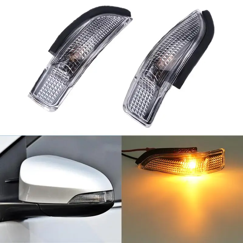 1 2Pcs 81730 52100 Rearview Mirror Blinker Light For Camry Corolla Yaris Enhanced Visibility Side Signal Lamp Retrofit