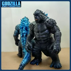 2025New 17cm Anime Godzilla X Kong The New Empire PVC Action Figures Titan Godzilla Soft Glue Monster Model Ornaments Toys Giftv