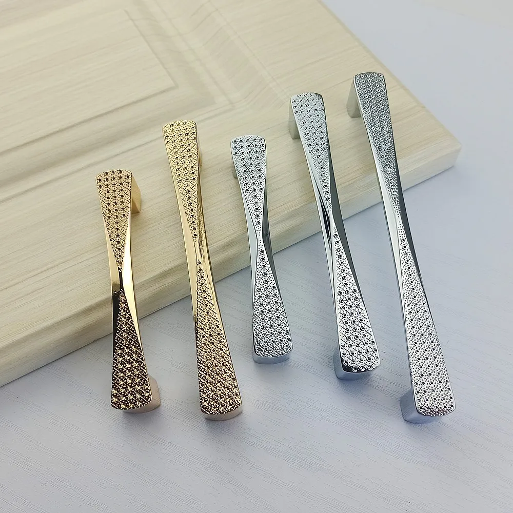 Simple Style Imitation Diamond Handle For Furniture Kitchen Cabinets Door Drawer Knobs Wardrobe Cupboard Dresser Pulls Handles