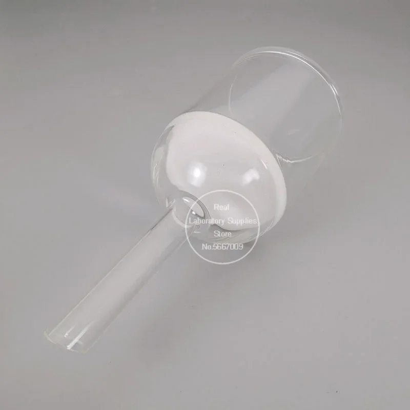 1PC 30ml-1000ml Lab Glass filter funnel G3 Sintered Funnel for Lab Glassware