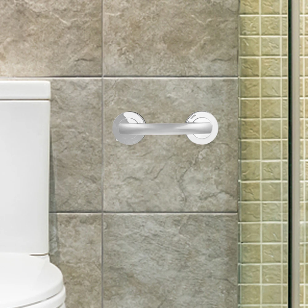 

2Pcs Suction Cup Shower Handles Strong Adhesive Grab Bars for Bathroom Safety Removable Handrails Portable Handle for Glass Tile