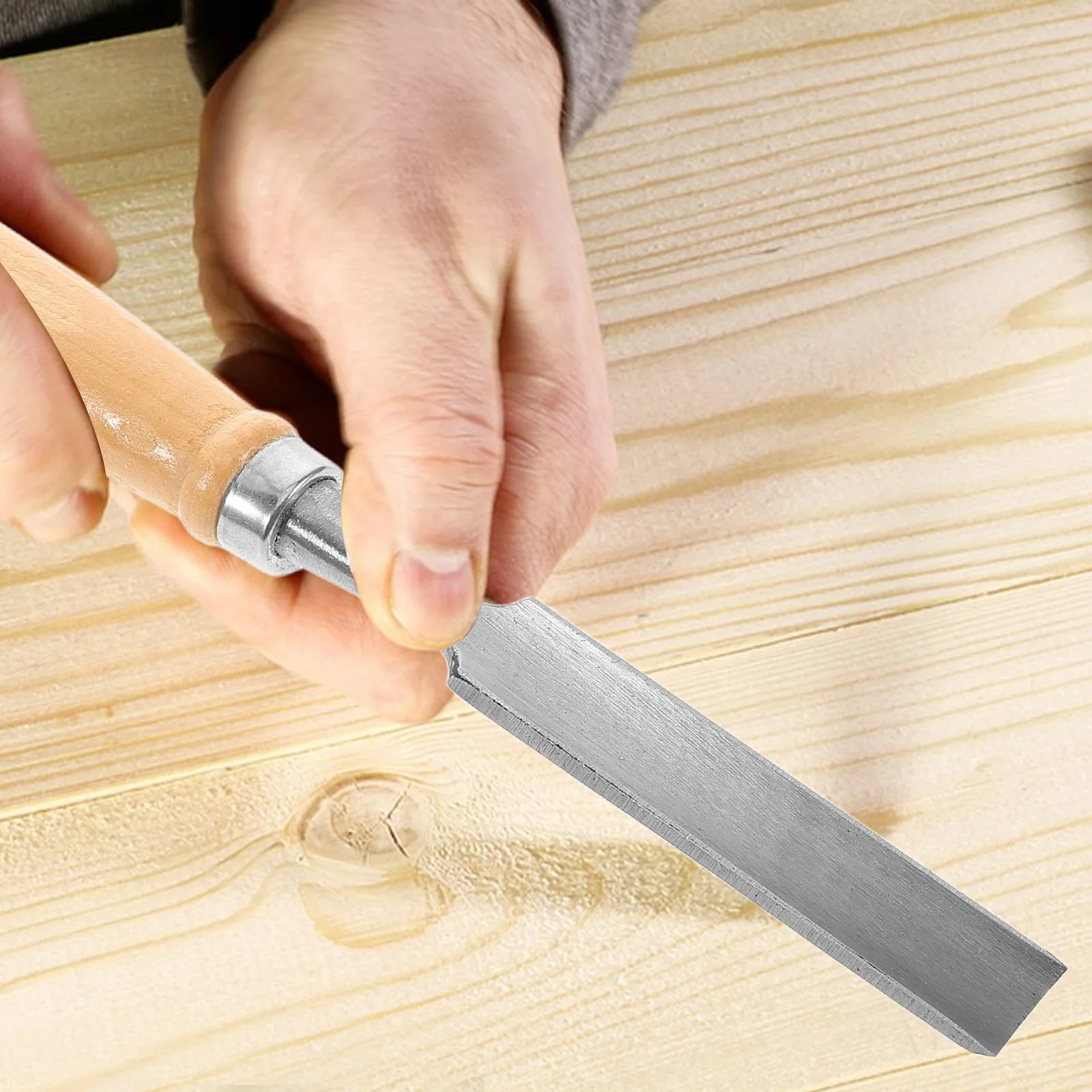 

1pc Wood Carving Gouge Semicircle Chisel Woodcraft Detail Gouge Tool For Softwood Hardwood Carving Woodcarving