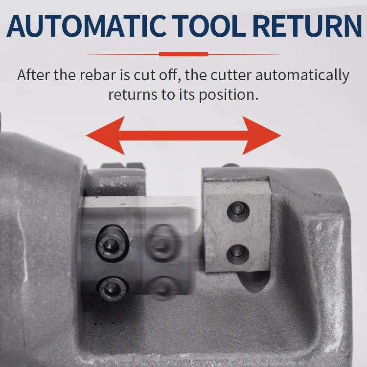 Small Portable Hydraulic Rebar Cutting Machine (RC16/20) - Handheld Steel Bar Cutter