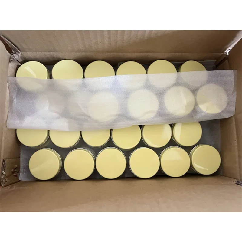 600pcs 15ml Yellow Aluminum Box Metal Tins Cans with Screw Lid DIY Candle Jars Lip Balm Oil Craem Containers Travel Sample Pot