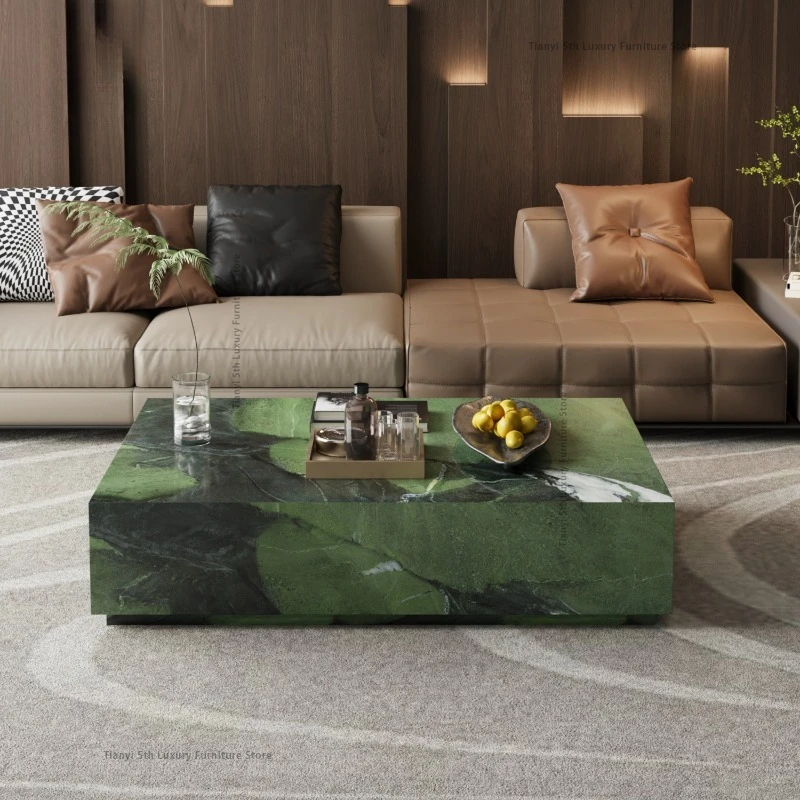 

Современный дизайнерский мраморный кофейный столик в скандинавском ретро-стиле для гостиной, мебель для дома FYCT
