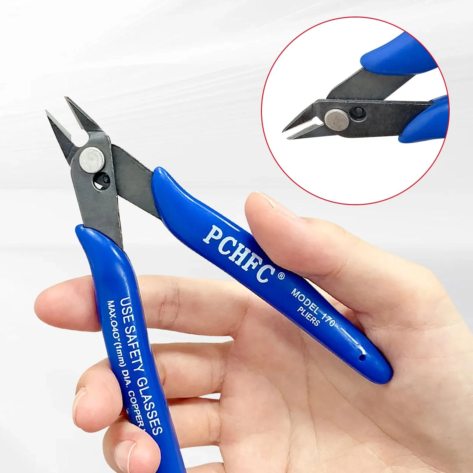Sharp Diagonal Side Cutters Flush Pliers For Electrical Wire Cable Zip Tie Metal Cutting Durable Hand Tool