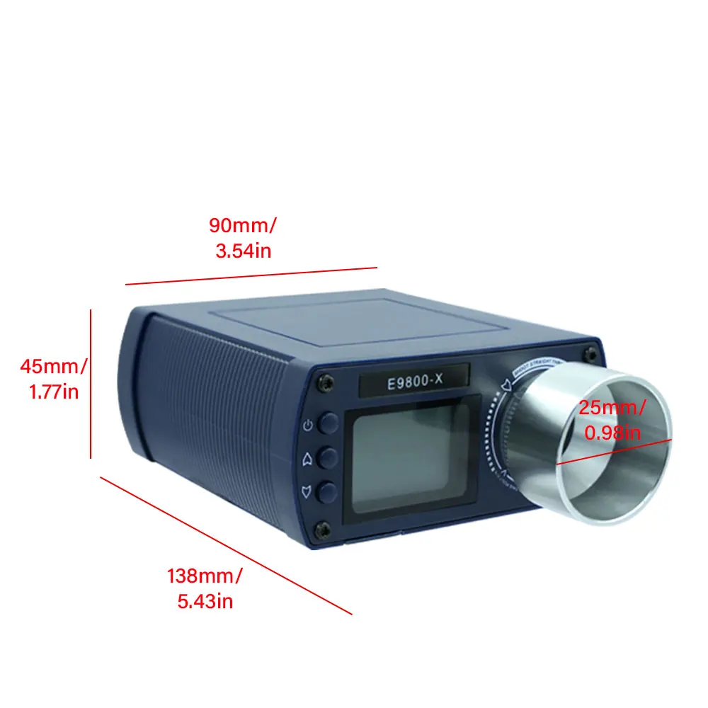 Nowy Chronograf do Pomiaru Prędkości Strzałów Chronograf Strzelecki LCD Chronoskop E9800-X Tester Prędkości