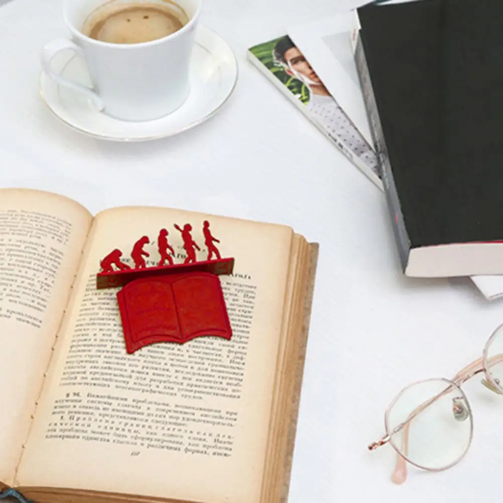 Practical Bookmark Non-fading Read Bookmark Eye-catching Ape Pattern Reading Book Bookmark  Sign