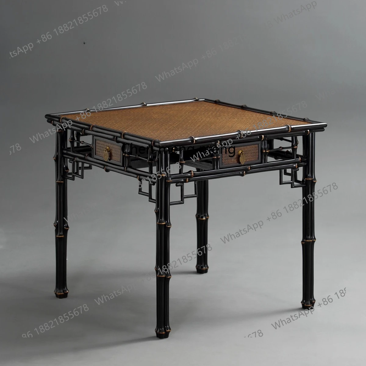 

Eight Immortals table with four drawers, square tea table, Ming furniture, tea room space, retro coffee table
