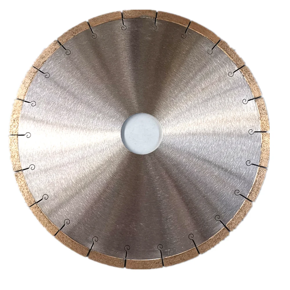 DB81 European Quality 10 Inch Marble Cutting Segments 300mm Fish Hook Continuous Segmented Saw Blades for Marble Slabs 1PC