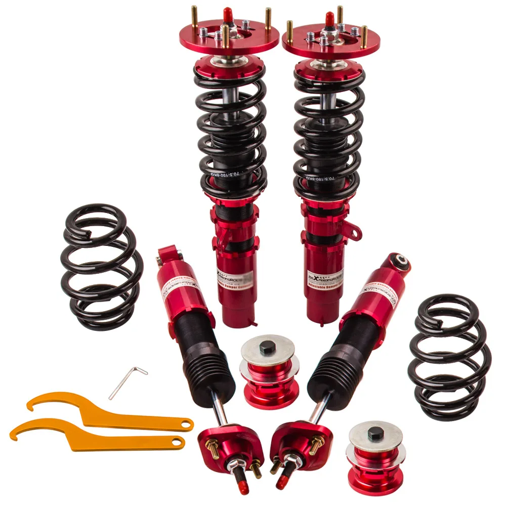 Street Coilovers Suspension Spring Strut 99-05 for BMW E46 323i 325i 328i 330i 24 Ways Damper Coilovers