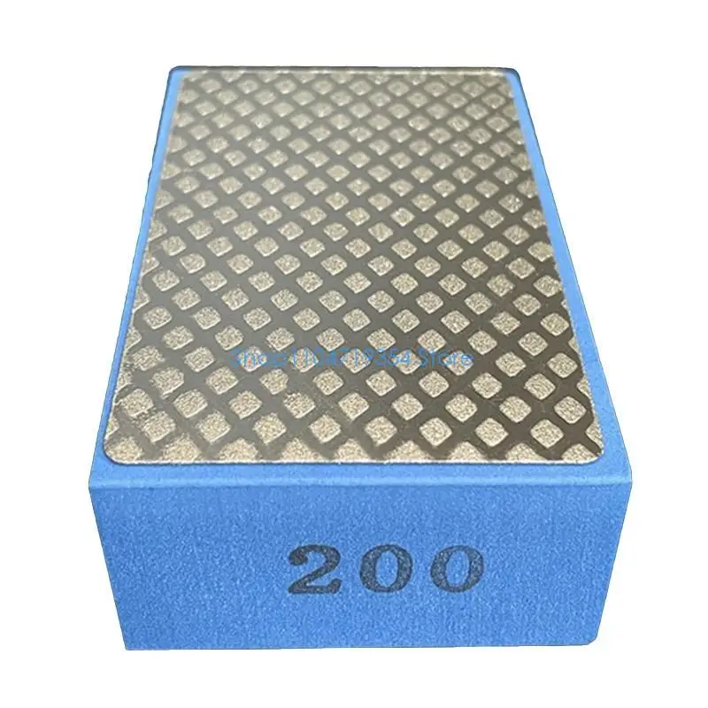 0XLD Hand-held Sanding Blocks Diamond Hand Polishing Pads for Glass Tiles Grinding
