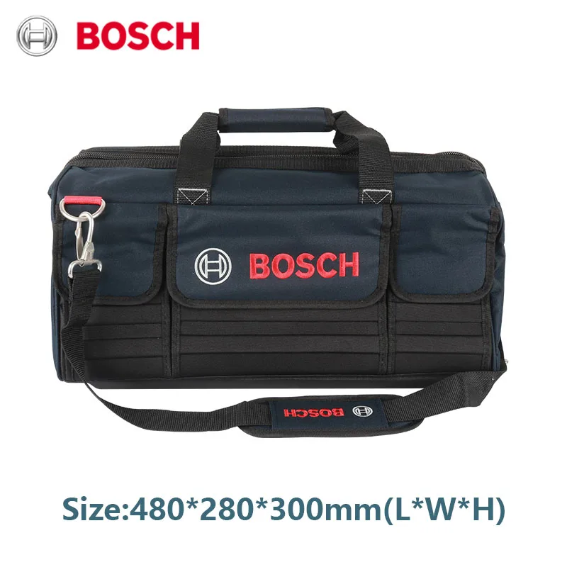 Bosch Tools Bag Electric Screwdriver Drill Wrench Original Rangefinder Handbag Portable Durable Tool Bag for 12V 18V Power Tools