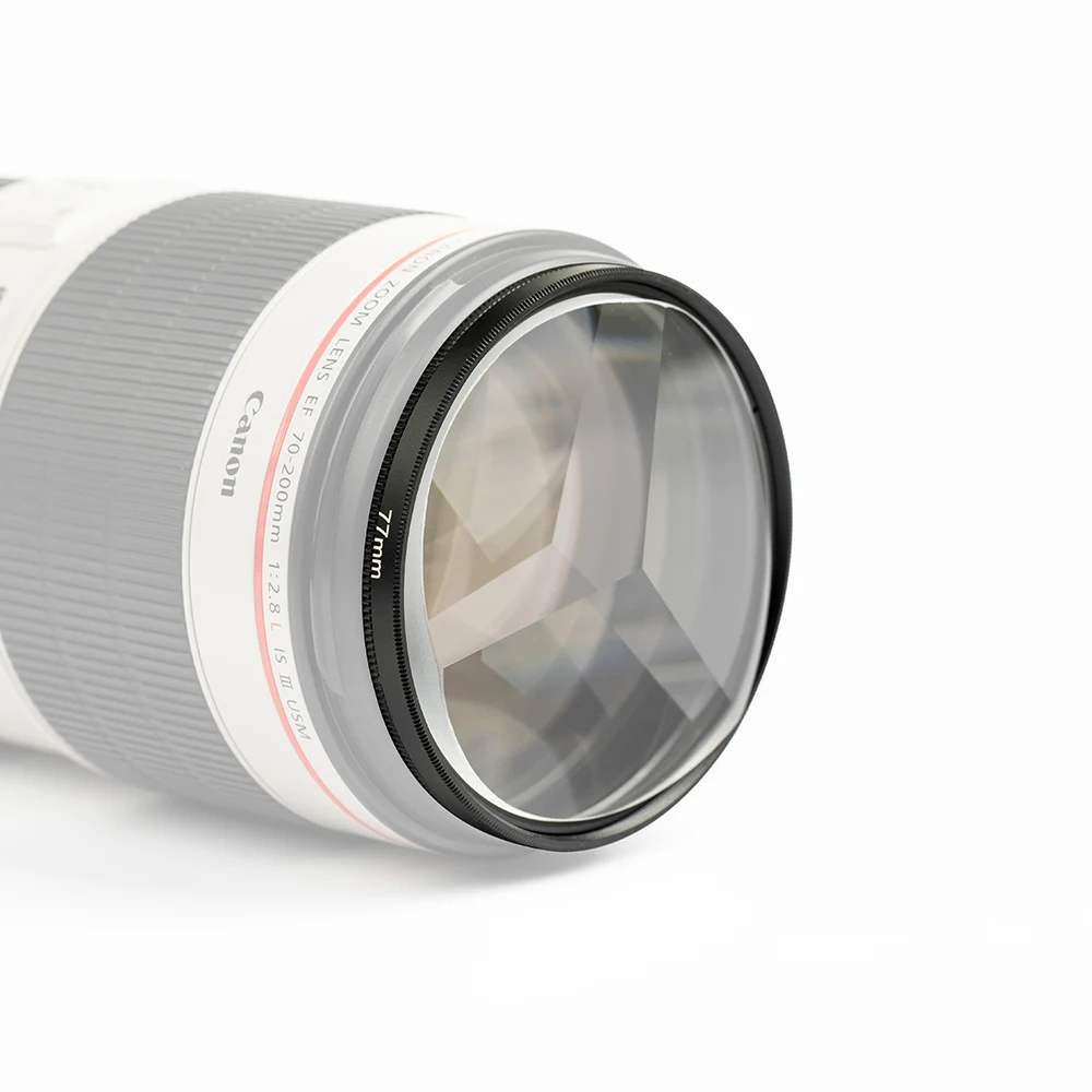 Kaléidoscope à filtre pour appareil photo à 3 prismes, accessoires de photographie à effets spéciaux, prisme d'objectif DSLR pour Sony IL Nikon