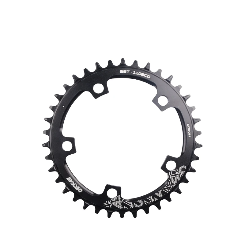 Deckas 110BCD Chainring 5 Claws Chainring 36T 38T 40T 42T 44T 46T 48T 50T 52T 54T Single Chainring For Road Bike Riding Parts