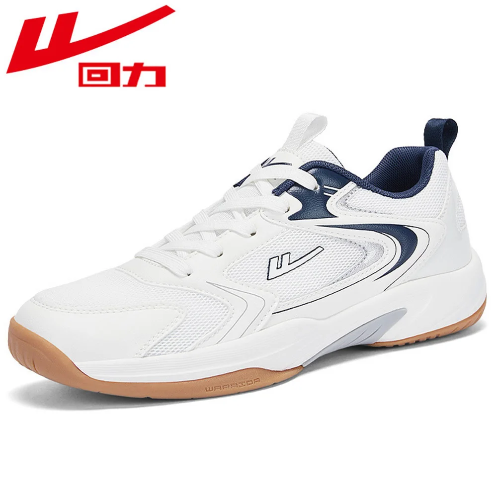 WARRIOR New Light Weight Badminton Shoes Men Women Outdoor Handball Golf Shoes Training Boys Wear Resistant Volleyball Shoes