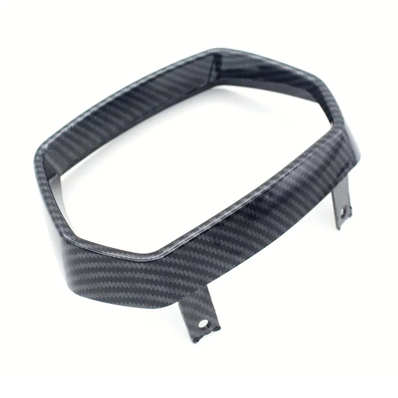 

For Vespa Sprint 150 2017-2020 Motorcycle Head Light Lamp Ring Headlight Protective Guard Cover Parts Carbon Fiber-X59A
