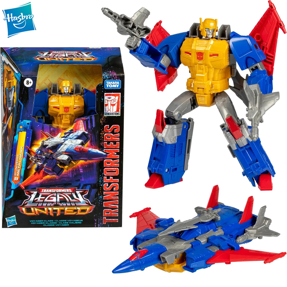 

[In Stock] Hasbro Transformers Generations Legacy United Metalhawk Voyager Class G1 Universe Super-God Masterforce 7-Inch F9183