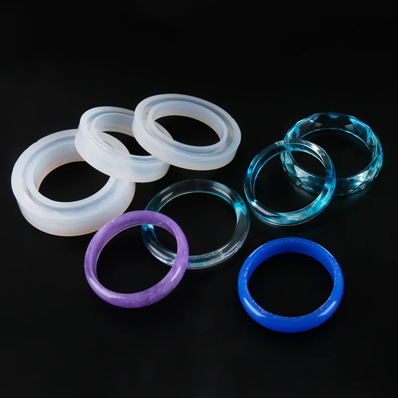 Bracelet Bangle Resin Epoxy Molds Casting Silicone UV Resin Mould Tools For DIY Jewelry Making Bracelet Accessories Set