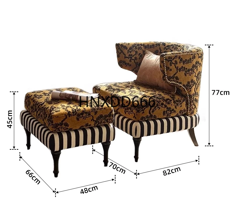 

Средневековый ленивый диван-кресло из массива дерева