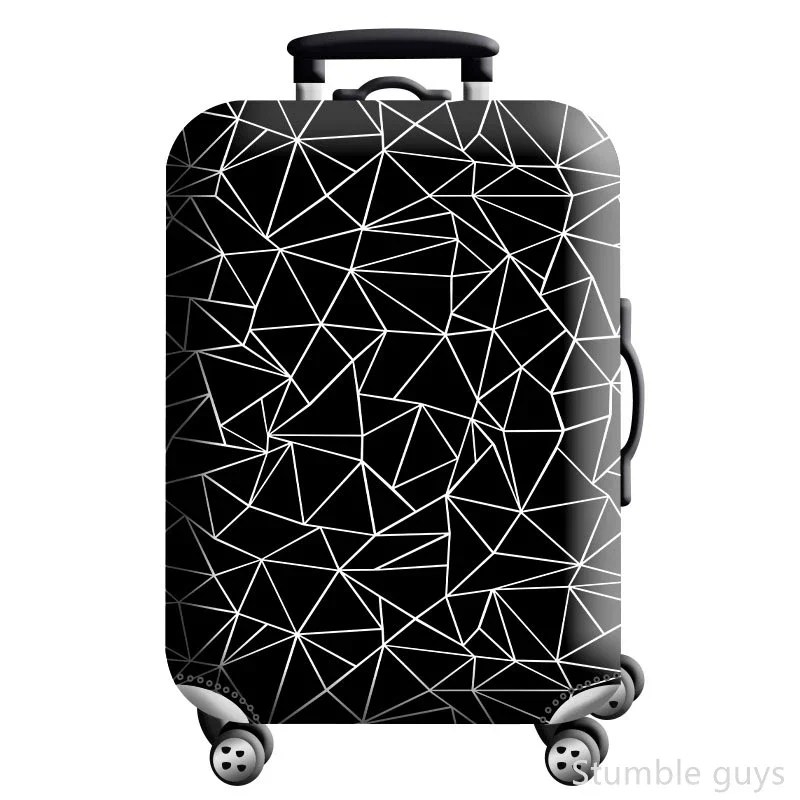 

Эластичный защитный чехол для багажа, устойчивый к царапинам, прочный, пыленепроницаемый, подходит для деловых поездок, 18-32 дюйма