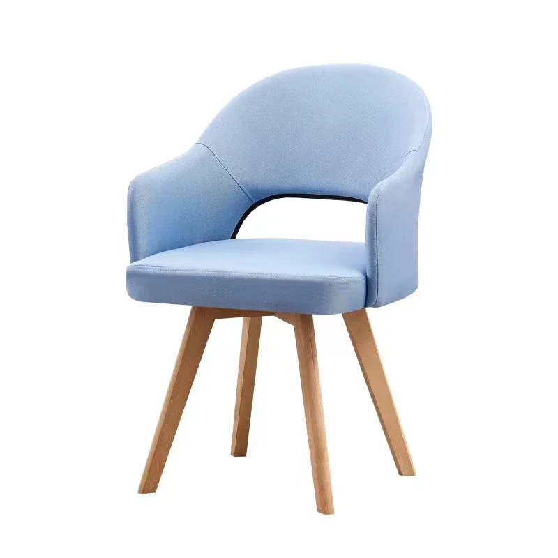 الشمال خشب متين الطعام كرسي المنزلية الحديثة بسيطة الكبار أريكة واحدة كرسي الكمبيوتر الخلفي مقهى مكتب كرسي دروبشيبينغ