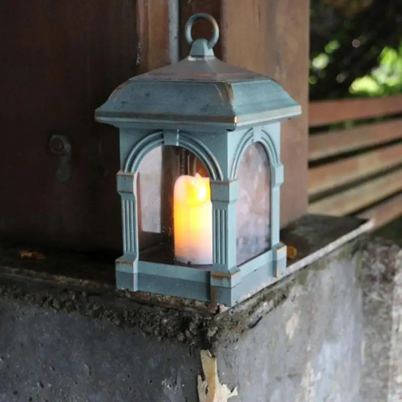 

Hanging Solar Lights Vintage Solar Wind Lamp Waterproof Led Candle Light for Indoor/outdoor Decoration Elegant Hanging Lantern